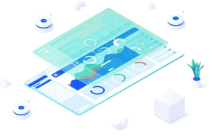 hosting platform illustration