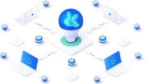 remote work illustration